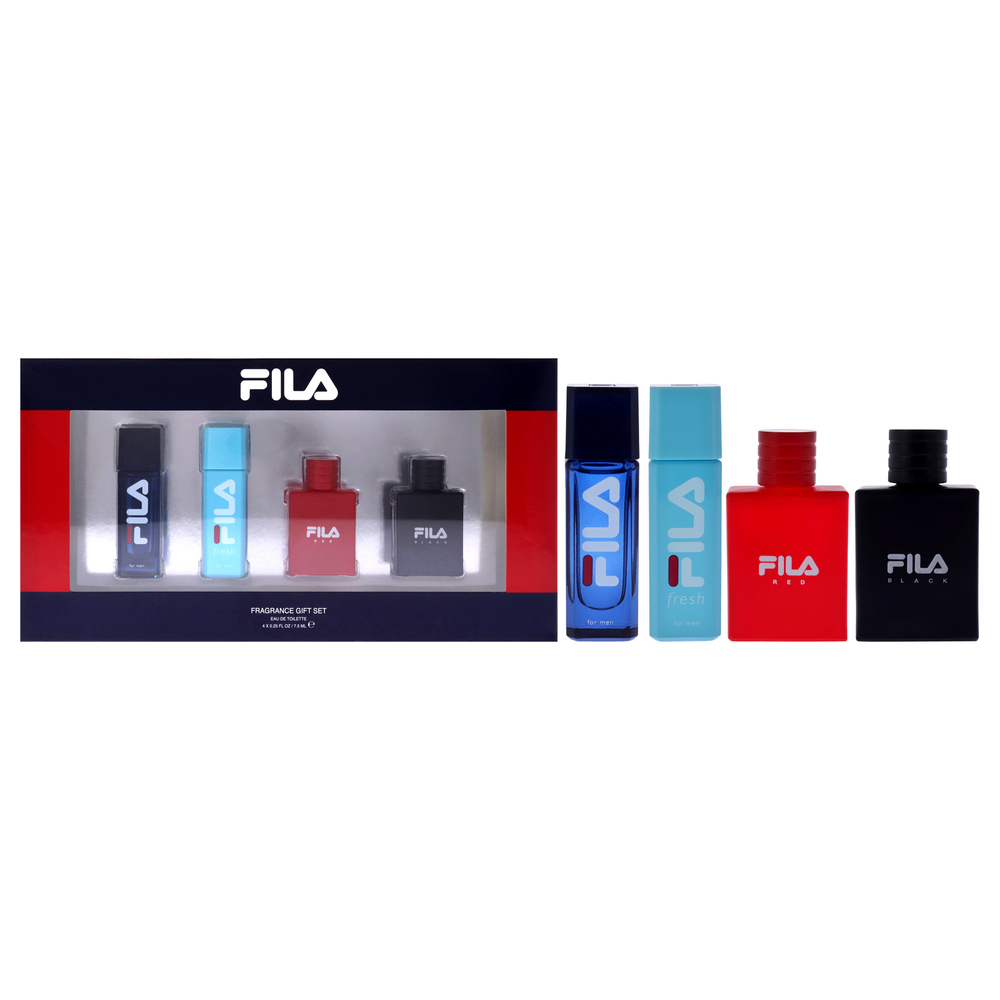 Fila Variety Set by Fila for Men - 4 Pc Mini Gift Set